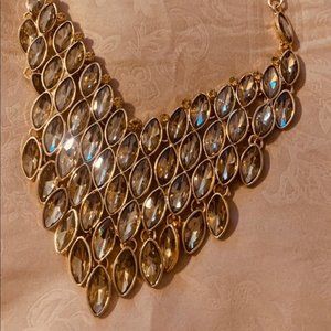 Simulated champagne quartz Austrian crystal